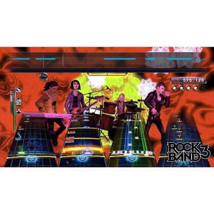 Rock Band 3 + Wireless Keyboard